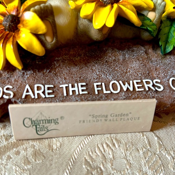 Fitz&Floyd Spring Garden wall plaque. New in box never displayed. - Picture 6 of 14